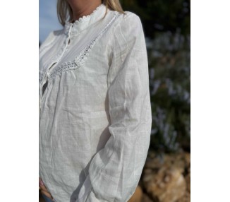 Blouse Maëlle blanche
