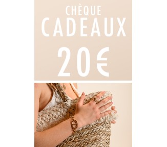 Carte cadeau 20€